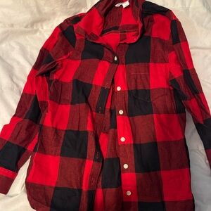 Black and red long sleeves!!